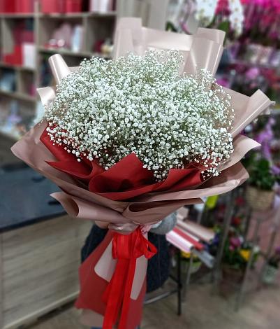 Букет цветов из: Гипсофила в Левокумке