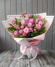 Букет Розовый кустик в Левокумке