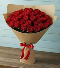 Букет Красные розы Милано в Левокумке