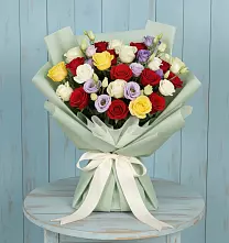 Букет цветов из:  Розы в Левокумке