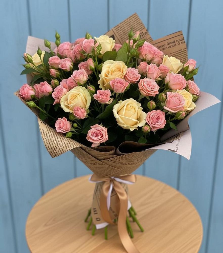 Букет цветов из: Розы в Левокумке