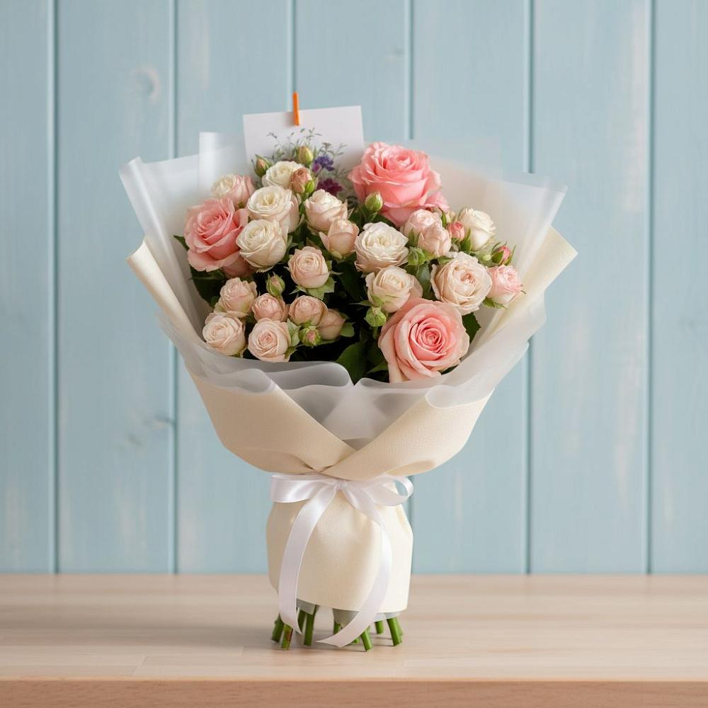 Букет цветов из: Розы в Левокумке