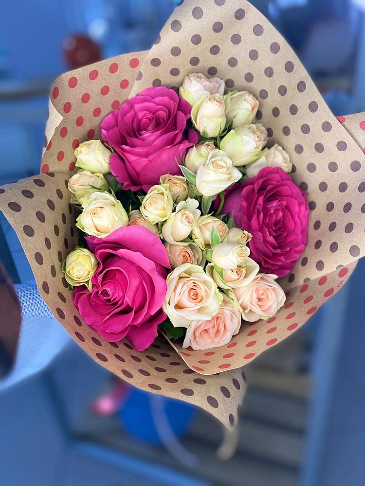 Букет цветов из: Розы в Левокумке