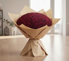 Букет 101 Красная роза в Левокумке