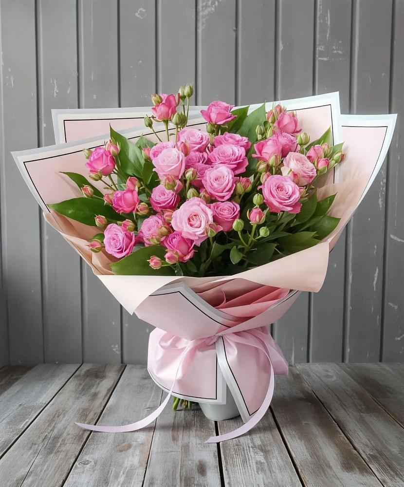 Букет Розовый кустик в Левокумке