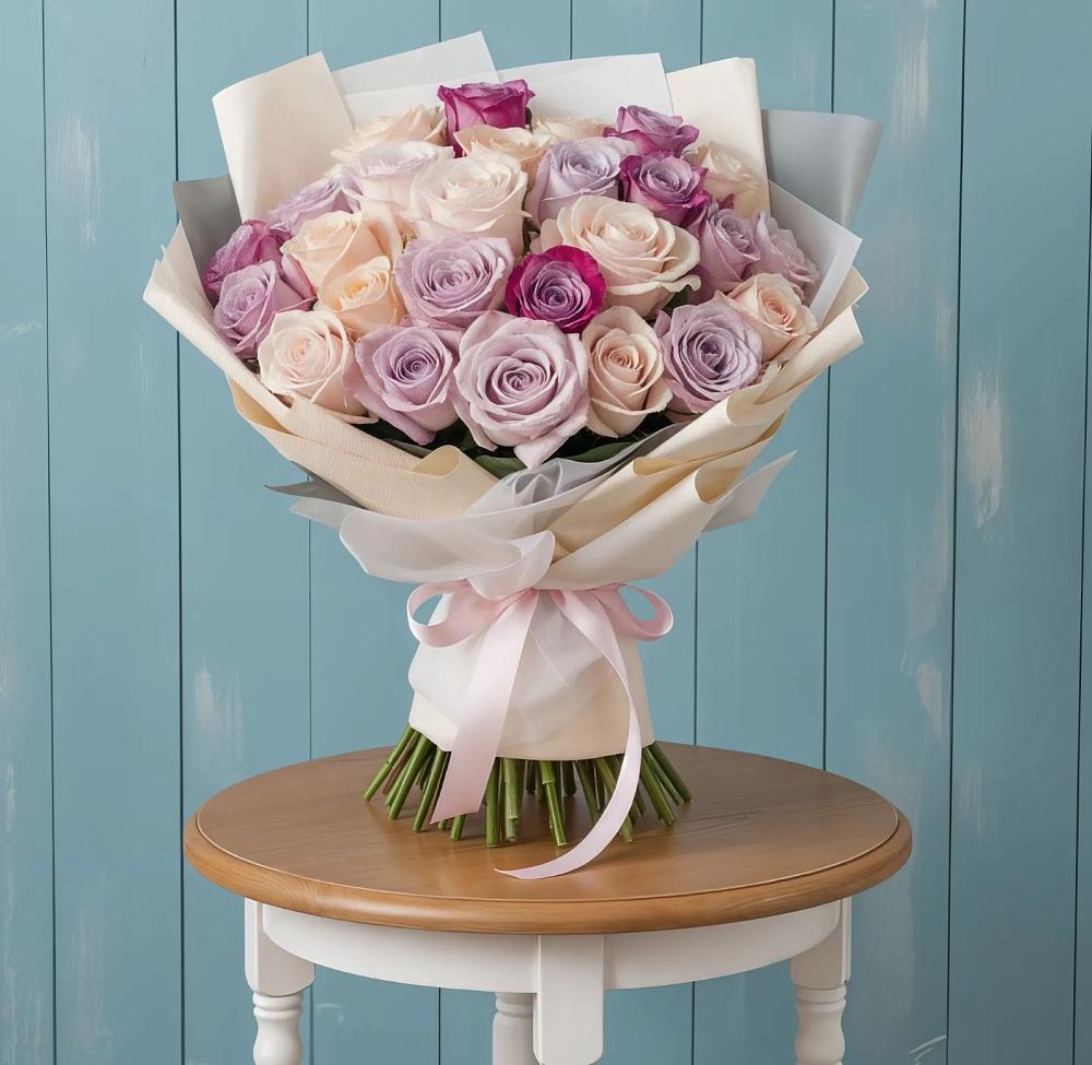 Букет цветов из: Розы в Левокумке