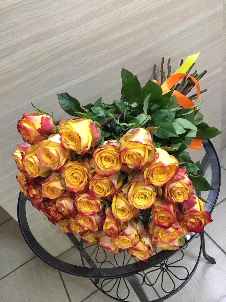 Букет Желтые розы в Левокумке