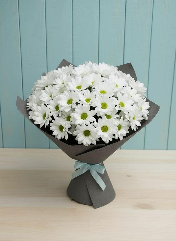 Букет цветов из: Хризантемы в Левокумке