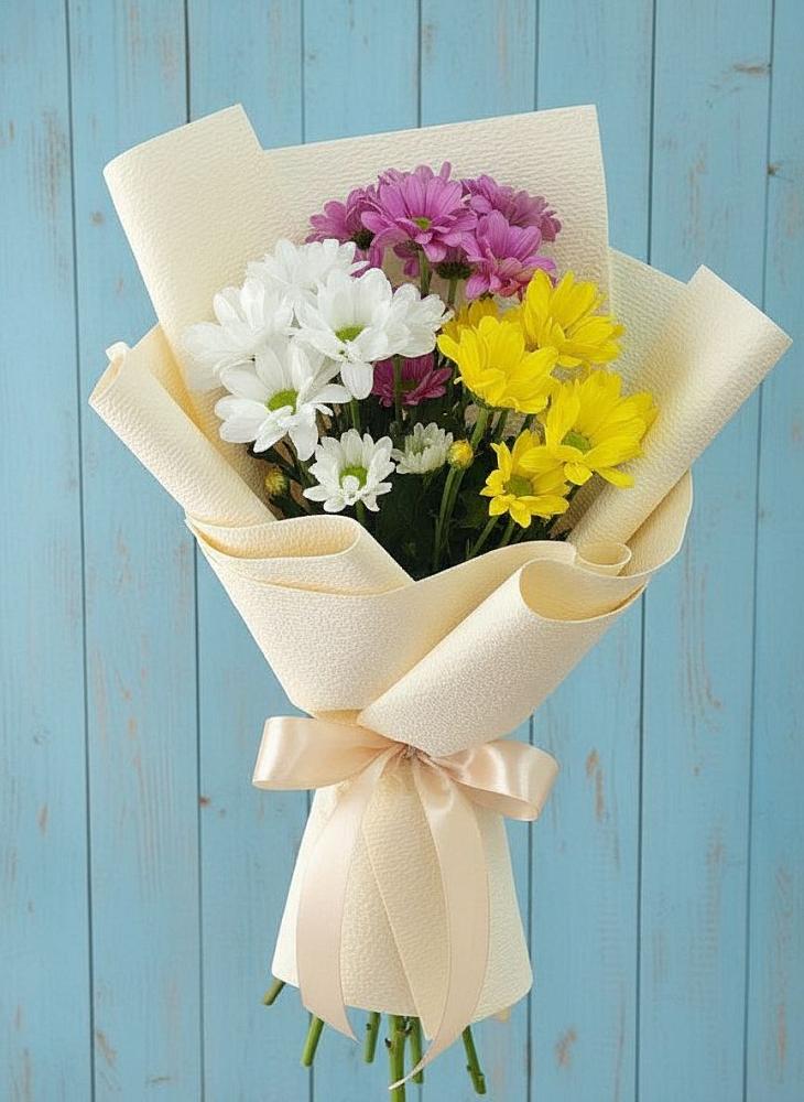 Букет цветов из: Хризантемы в Левокумке