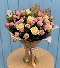 Букет цветов из:  Розы в Левокумке
