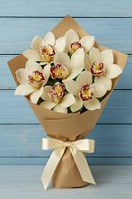 Букет цветов из:  Орхидеи и Розы #REPLACE_PRED# Левокумке